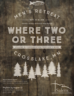 Men’s Retreat flyer