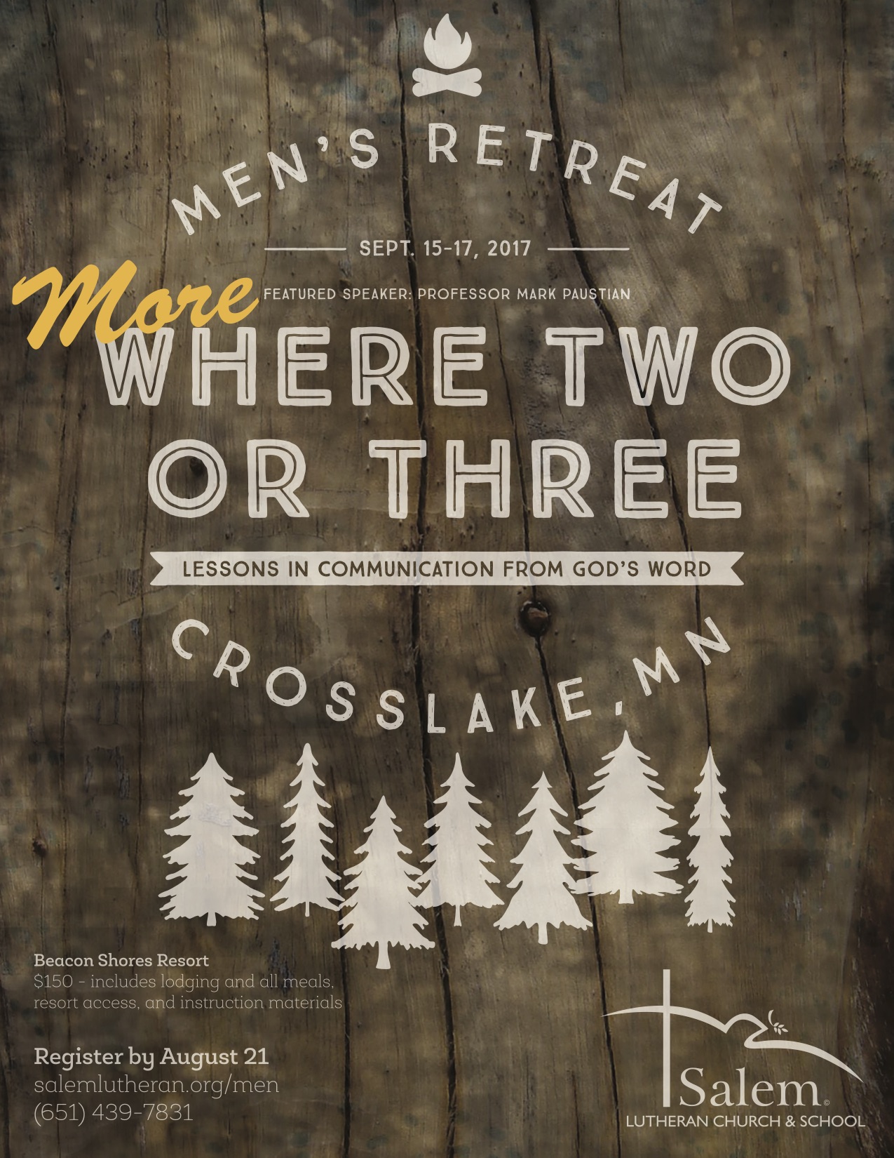 Men’s Retreat flyer